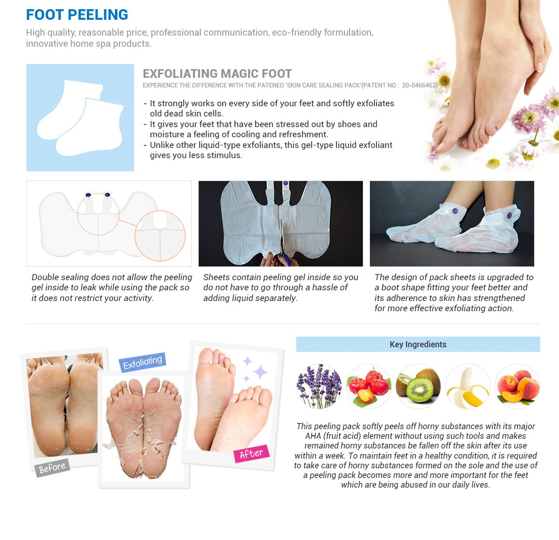 exfoliating magic foot